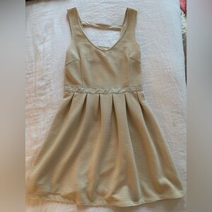 American Eagle Women’s Oatmeal Cream Mini Dress Size 2